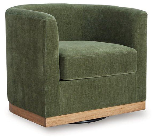 Jersonlow Swivel Chair - Premium Accent Chair from Ashley Furniture - Just $420.31! Shop now at Furniture Wholesale Plus  We are the best furniture store in Nashville, Hendersonville, Goodlettsville, Madison, Antioch, Mount Juliet, Lebanon, Gallatin, Springfield, Murfreesboro, Franklin, Brentwood