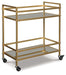 Kailman Bar Cart - Premium Bar Cart from Ashley Furniture - Just $162.64! Shop now at Furniture Wholesale Plus  We are the best furniture store in Nashville, Hendersonville, Goodlettsville, Madison, Antioch, Mount Juliet, Lebanon, Gallatin, Springfield, Murfreesboro, Franklin, Brentwood