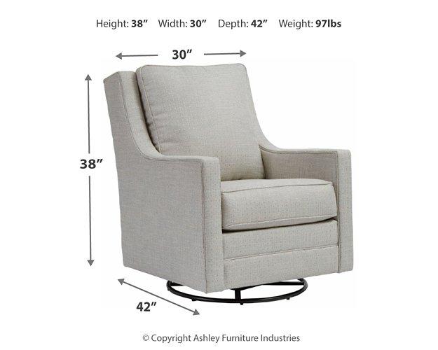 Kambria Swivel Glider Accent Chair - Premium Accent Chair from Ashley Furniture - Just $492.69! Shop now at Furniture Wholesale Plus  We are the best furniture store in Nashville, Hendersonville, Goodlettsville, Madison, Antioch, Mount Juliet, Lebanon, Gallatin, Springfield, Murfreesboro, Franklin, Brentwood