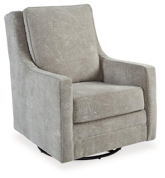 Kambria Swivel Glider Accent Chair - Premium Accent Chair from Ashley Furniture - Just $492.69! Shop now at Furniture Wholesale Plus  We are the best furniture store in Nashville, Hendersonville, Goodlettsville, Madison, Antioch, Mount Juliet, Lebanon, Gallatin, Springfield, Murfreesboro, Franklin, Brentwood