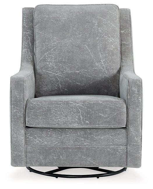 Kambria Swivel Glider Accent Chair - Premium Accent Chair from Ashley Furniture - Just $492.69! Shop now at Furniture Wholesale Plus  We are the best furniture store in Nashville, Hendersonville, Goodlettsville, Madison, Antioch, Mount Juliet, Lebanon, Gallatin, Springfield, Murfreesboro, Franklin, Brentwood