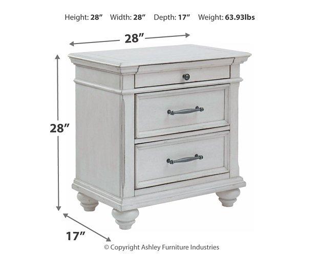 Kanwyn Nightstand - Premium Nightstand from Ashley Furniture - Just $311.73! Shop now at Furniture Wholesale Plus  We are the best furniture store in Nashville, Hendersonville, Goodlettsville, Madison, Antioch, Mount Juliet, Lebanon, Gallatin, Springfield, Murfreesboro, Franklin, Brentwood