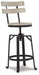 Karisslyn Counter Height Bar Stool - Premium Barstool from Ashley Furniture - Just $110.62! Shop now at Furniture Wholesale Plus  We are the best furniture store in Nashville, Hendersonville, Goodlettsville, Madison, Antioch, Mount Juliet, Lebanon, Gallatin, Springfield, Murfreesboro, Franklin, Brentwood