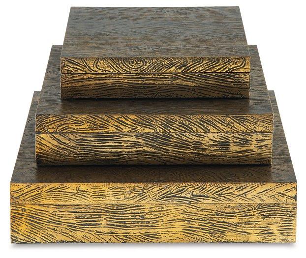 Keldy Box (Set of 3) - Premium Box from Ashley Furniture - Just $70.83! Shop now at Furniture Wholesale Plus  We are the best furniture store in Nashville, Hendersonville, Goodlettsville, Madison, Antioch, Mount Juliet, Lebanon, Gallatin, Springfield, Murfreesboro, Franklin, Brentwood