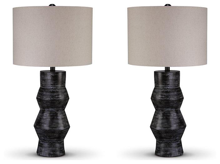 Kerbert Lamp Set - Premium Table Lamp Set from Ashley Furniture - Just $198.16! Shop now at Furniture Wholesale Plus  We are the best furniture store in Nashville, Hendersonville, Goodlettsville, Madison, Antioch, Mount Juliet, Lebanon, Gallatin, Springfield, Murfreesboro, Franklin, Brentwood