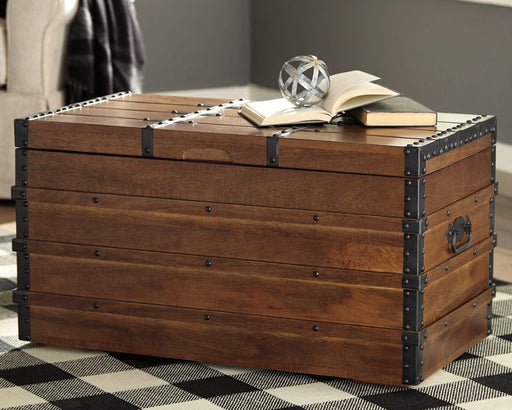 Kettleby Storage Trunk - Premium Trunk from Ashley Furniture - Just $322.41! Shop now at Furniture Wholesale Plus  We are the best furniture store in Nashville, Hendersonville, Goodlettsville, Madison, Antioch, Mount Juliet, Lebanon, Gallatin, Springfield, Murfreesboro, Franklin, Brentwood