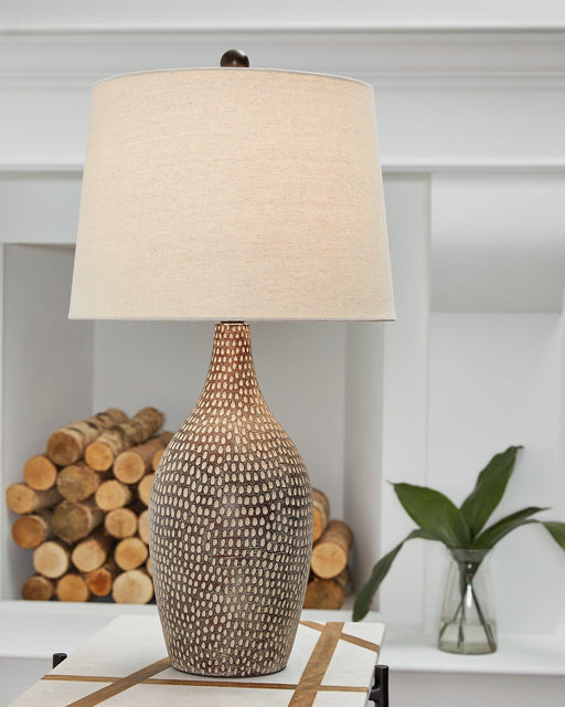 Laelman Table Lamp (Set of 2) - Premium Table Lamp Pair from Ashley Furniture - Just $125.56! Shop now at Furniture Wholesale Plus  We are the best furniture store in Nashville, Hendersonville, Goodlettsville, Madison, Antioch, Mount Juliet, Lebanon, Gallatin, Springfield, Murfreesboro, Franklin, Brentwood