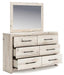 Lawroy Dresser and Mirror - Premium Dresser & Mirror from Ashley Furniture - Just $388.15! Shop now at Furniture Wholesale Plus  We are the best furniture store in Nashville, Hendersonville, Goodlettsville, Madison, Antioch, Mount Juliet, Lebanon, Gallatin, Springfield, Murfreesboro, Franklin, Brentwood