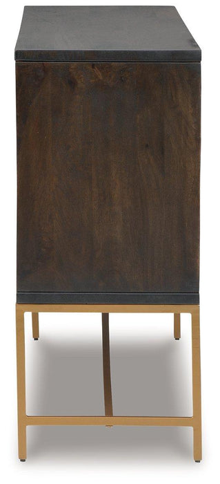 Elinmore Accent Cabinet - Premium Accent Cabinet from Ashley Furniture - Just $626.72! Shop now at Furniture Wholesale Plus  We are the best furniture store in Nashville, Hendersonville, Goodlettsville, Madison, Antioch, Mount Juliet, Lebanon, Gallatin, Springfield, Murfreesboro, Franklin, Brentwood