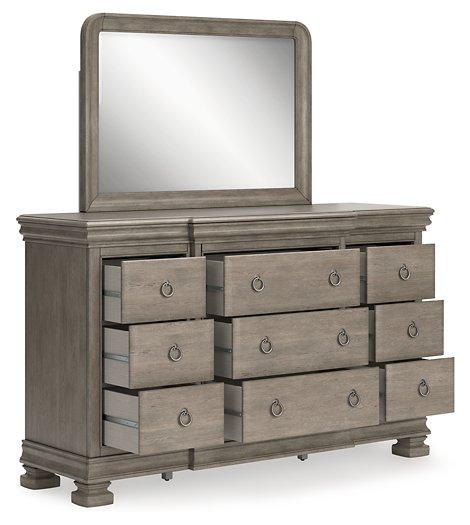 Lexorne Dresser and Mirror - Premium Dresser & Mirror from Ashley Furniture - Just $1262.97! Shop now at Furniture Wholesale Plus  We are the best furniture store in Nashville, Hendersonville, Goodlettsville, Madison, Antioch, Mount Juliet, Lebanon, Gallatin, Springfield, Murfreesboro, Franklin, Brentwood