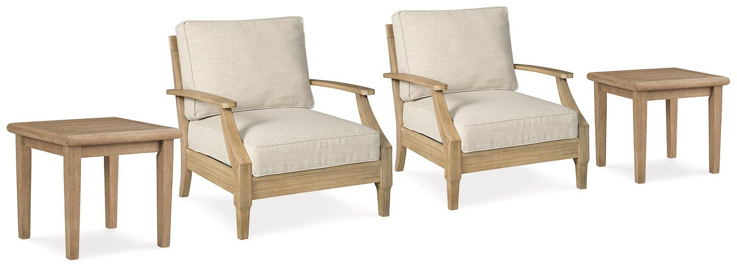 Clare View Outdoor Seating Set - Premium Outdoor Seating Set from Ashley Furniture - Just $1290.38! Shop now at Furniture Wholesale Plus  We are the best furniture store in Nashville, Hendersonville, Goodlettsville, Madison, Antioch, Mount Juliet, Lebanon, Gallatin, Springfield, Murfreesboro, Franklin, Brentwood