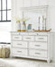 Kanwyn Dresser and Mirror - Premium Dresser & Mirror from Ashley Furniture - Just $931.15! Shop now at Furniture Wholesale Plus  We are the best furniture store in Nashville, Hendersonville, Goodlettsville, Madison, Antioch, Mount Juliet, Lebanon, Gallatin, Springfield, Murfreesboro, Franklin, Brentwood