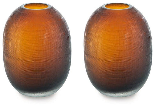 Embersen Vase (Set of 2) - Premium Vase from Ashley Furniture - Just $76.13! Shop now at Furniture Wholesale Plus  We are the best furniture store in Nashville, Hendersonville, Goodlettsville, Madison, Antioch, Mount Juliet, Lebanon, Gallatin, Springfield, Murfreesboro, Franklin, Brentwood