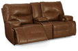 Francesca Power Reclining Loveseat with Console - Premium Loveseat from Ashley Furniture - Just $1333.82! Shop now at Furniture Wholesale Plus  We are the best furniture store in Nashville, Hendersonville, Goodlettsville, Madison, Antioch, Mount Juliet, Lebanon, Gallatin, Springfield, Murfreesboro, Franklin, Brentwood