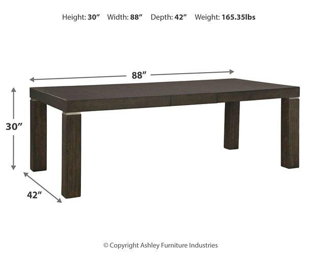 Hyndell Dining Extension Table - Premium Dining Table from Ashley Furniture - Just $621.44! Shop now at Furniture Wholesale Plus  We are the best furniture store in Nashville, Hendersonville, Goodlettsville, Madison, Antioch, Mount Juliet, Lebanon, Gallatin, Springfield, Murfreesboro, Franklin, Brentwood