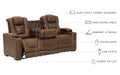 Owner's Box Power Reclining Sofa - Premium Sofa from Ashley Furniture - Just $1274.27! Shop now at Furniture Wholesale Plus  We are the best furniture store in Nashville, Hendersonville, Goodlettsville, Madison, Antioch, Mount Juliet, Lebanon, Gallatin, Springfield, Murfreesboro, Franklin, Brentwood