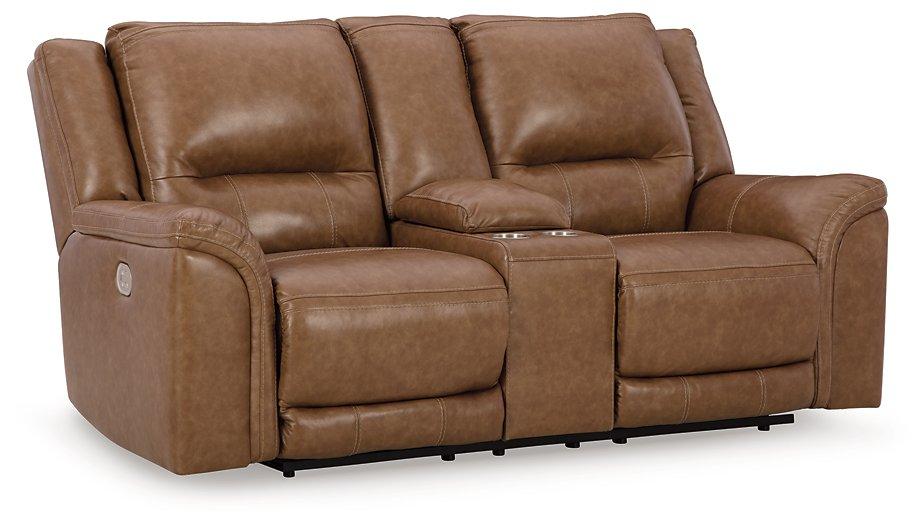 Trasimeno Power Reclining Loveseat with Console - Premium Loveseat from Ashley Furniture - Just $1425.62! Shop now at Furniture Wholesale Plus  We are the best furniture store in Nashville, Hendersonville, Goodlettsville, Madison, Antioch, Mount Juliet, Lebanon, Gallatin, Springfield, Murfreesboro, Franklin, Brentwood