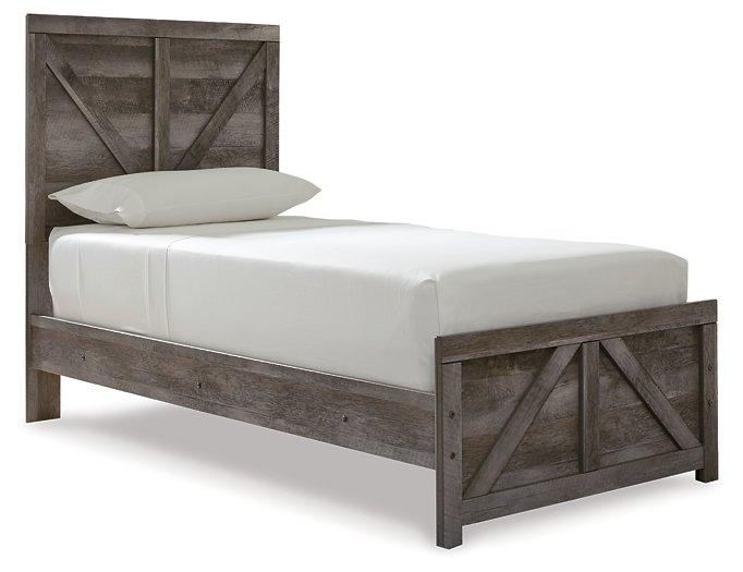 Wynnlow Crossbuck Bed - Premium Bed from Ashley Furniture - Just $243.35! Shop now at Furniture Wholesale Plus  We are the best furniture store in Nashville, Hendersonville, Goodlettsville, Madison, Antioch, Mount Juliet, Lebanon, Gallatin, Springfield, Murfreesboro, Franklin, Brentwood