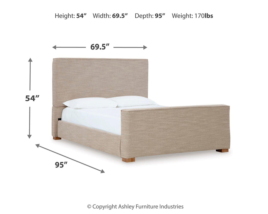 Dakmore Upholstered Bed - Premium Bed from Ashley Furniture - Just $559.09! Shop now at Furniture Wholesale Plus  We are the best furniture store in Nashville, Hendersonville, Goodlettsville, Madison, Antioch, Mount Juliet, Lebanon, Gallatin, Springfield, Murfreesboro, Franklin, Brentwood