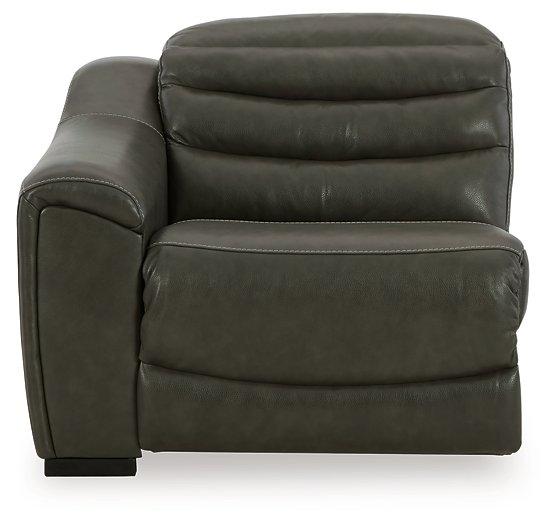 Center Line 3-Piece Power Reclining Loveseat with Console - Premium Sectional from Ashley Furniture - Just $1911.58! Shop now at Furniture Wholesale Plus  We are the best furniture store in Nashville, Hendersonville, Goodlettsville, Madison, Antioch, Mount Juliet, Lebanon, Gallatin, Springfield, Murfreesboro, Franklin, Brentwood