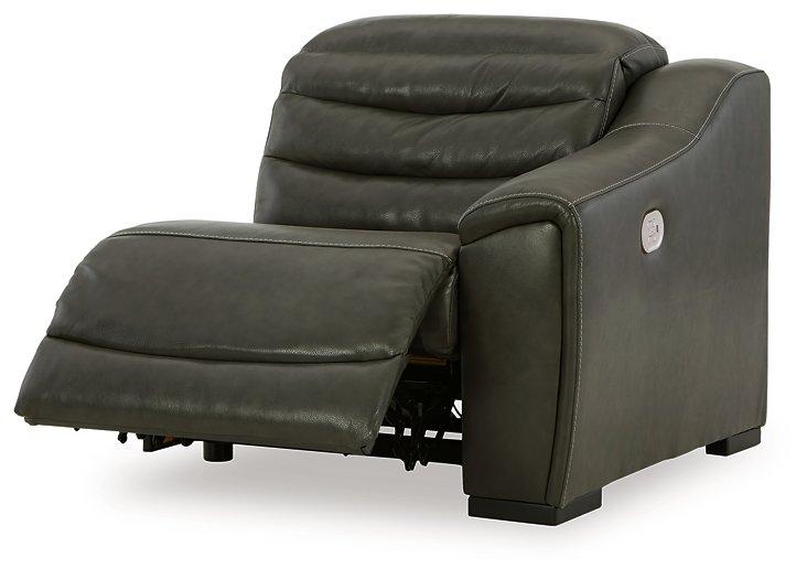 Center Line Power Reclining Sectional - Premium Sectional from Ashley Furniture - Just $2075.76! Shop now at Furniture Wholesale Plus  We are the best furniture store in Nashville, Hendersonville, Goodlettsville, Madison, Antioch, Mount Juliet, Lebanon, Gallatin, Springfield, Murfreesboro, Franklin, Brentwood