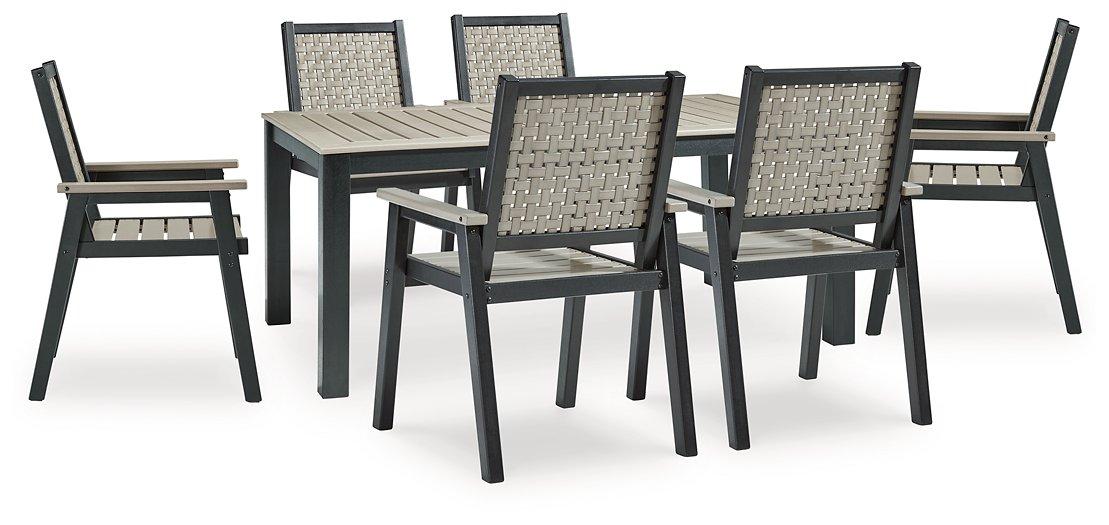 Mount Valley Outdoor Dining Set - Premium Outdoor Dining Set from Ashley Furniture - Just $1781.85! Shop now at Furniture Wholesale Plus  We are the best furniture store in Nashville, Hendersonville, Goodlettsville, Madison, Antioch, Mount Juliet, Lebanon, Gallatin, Springfield, Murfreesboro, Franklin, Brentwood