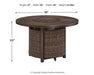 Paradise Trail Fire Pit Table - Premium Outdoor Fire Pit Table from Ashley Furniture - Just $1255.98! Shop now at Furniture Wholesale Plus  We are the best furniture store in Nashville, Hendersonville, Goodlettsville, Madison, Antioch, Mount Juliet, Lebanon, Gallatin, Springfield, Murfreesboro, Franklin, Brentwood