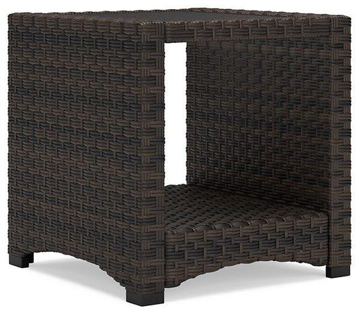 Windglow Outdoor End Table - Premium Outdoor End Table from Ashley Furniture - Just $189.12! Shop now at Furniture Wholesale Plus  We are the best furniture store in Nashville, Hendersonville, Goodlettsville, Madison, Antioch, Mount Juliet, Lebanon, Gallatin, Springfield, Murfreesboro, Franklin, Brentwood