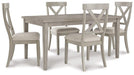 Parellen Dining Room Set - Premium Dining Room Set from Ashley Furniture - Just $643.59! Shop now at Furniture Wholesale Plus  We are the best furniture store in Nashville, Hendersonville, Goodlettsville, Madison, Antioch, Mount Juliet, Lebanon, Gallatin, Springfield, Murfreesboro, Franklin, Brentwood