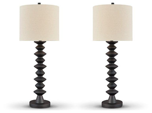 Luanndon Lamp Set - Premium Table Lamp Set from Ashley Furniture - Just $159.32! Shop now at Furniture Wholesale Plus  We are the best furniture store in Nashville, Hendersonville, Goodlettsville, Madison, Antioch, Mount Juliet, Lebanon, Gallatin, Springfield, Murfreesboro, Franklin, Brentwood