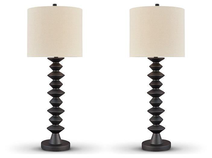 Luanndon Lamp Set - Premium Table Lamp Set from Ashley Furniture - Just $159.32! Shop now at Furniture Wholesale Plus  We are the best furniture store in Nashville, Hendersonville, Goodlettsville, Madison, Antioch, Mount Juliet, Lebanon, Gallatin, Springfield, Murfreesboro, Franklin, Brentwood