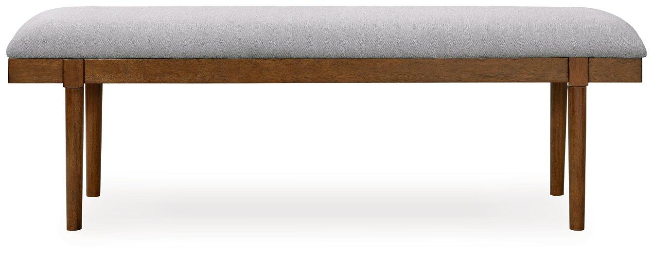 Lyncott 59" Upholstered Dining Bench - Premium Bench from Ashley Furniture - Just $144.80! Shop now at Furniture Wholesale Plus  We are the best furniture store in Nashville, Hendersonville, Goodlettsville, Madison, Antioch, Mount Juliet, Lebanon, Gallatin, Springfield, Murfreesboro, Franklin, Brentwood