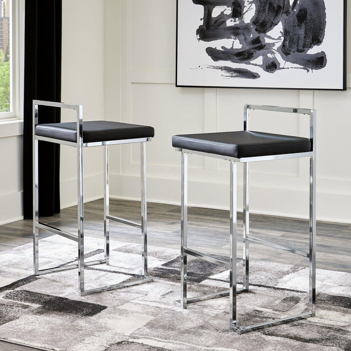 Madanere Bar Height Bar Stool - Premium Barstool from Ashley Furniture - Just $104.58! Shop now at Furniture Wholesale Plus  We are the best furniture store in Nashville, Hendersonville, Goodlettsville, Madison, Antioch, Mount Juliet, Lebanon, Gallatin, Springfield, Murfreesboro, Franklin, Brentwood