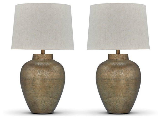 Madney Lamp Set - Premium Table Lamp Set from Ashley Furniture - Just $251.12! Shop now at Furniture Wholesale Plus  We are the best furniture store in Nashville, Hendersonville, Goodlettsville, Madison, Antioch, Mount Juliet, Lebanon, Gallatin, Springfield, Murfreesboro, Franklin, Brentwood