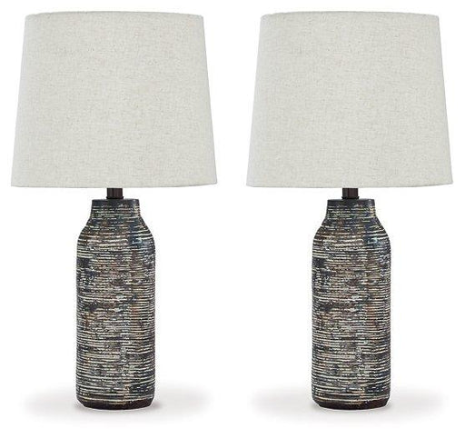 Mahima Table Lamp (Set of 2) - Premium Table Lamp Pair from Ashley Furniture - Just $116.73! Shop now at Furniture Wholesale Plus  We are the best furniture store in Nashville, Hendersonville, Goodlettsville, Madison, Antioch, Mount Juliet, Lebanon, Gallatin, Springfield, Murfreesboro, Franklin, Brentwood