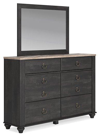 Nanforth Dresser and Mirror - Premium Dresser & Mirror from Ashley Furniture - Just $488.71! Shop now at Furniture Wholesale Plus  We are the best furniture store in Nashville, Hendersonville, Goodlettsville, Madison, Antioch, Mount Juliet, Lebanon, Gallatin, Springfield, Murfreesboro, Franklin, Brentwood