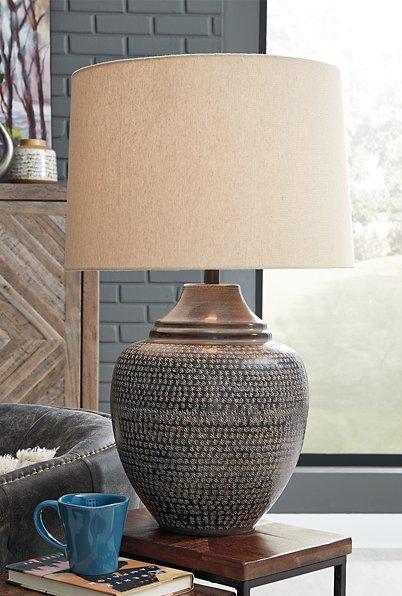 Olinger Table Lamp - Premium Table Lamp from Ashley Furniture - Just $134.39! Shop now at Furniture Wholesale Plus  We are the best furniture store in Nashville, Hendersonville, Goodlettsville, Madison, Antioch, Mount Juliet, Lebanon, Gallatin, Springfield, Murfreesboro, Franklin, Brentwood