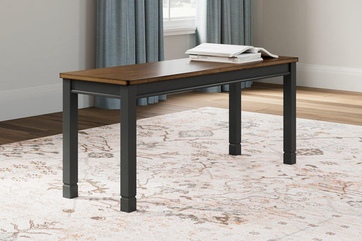 Owingsville Dining Bench - Premium Bench from Ashley Furniture - Just $92.51! Shop now at Furniture Wholesale Plus  We are the best furniture store in Nashville, Hendersonville, Goodlettsville, Madison, Antioch, Mount Juliet, Lebanon, Gallatin, Springfield, Murfreesboro, Franklin, Brentwood