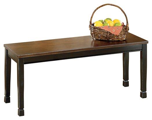 Owingsville Dining Bench - Premium Bench from Ashley Furniture - Just $92.51! Shop now at Furniture Wholesale Plus  We are the best furniture store in Nashville, Hendersonville, Goodlettsville, Madison, Antioch, Mount Juliet, Lebanon, Gallatin, Springfield, Murfreesboro, Franklin, Brentwood