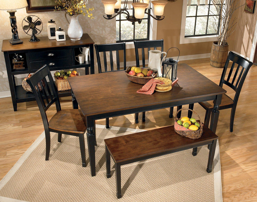 Owingsville Dining Bench - Premium Bench from Ashley Furniture - Just $92.51! Shop now at Furniture Wholesale Plus  We are the best furniture store in Nashville, Hendersonville, Goodlettsville, Madison, Antioch, Mount Juliet, Lebanon, Gallatin, Springfield, Murfreesboro, Franklin, Brentwood