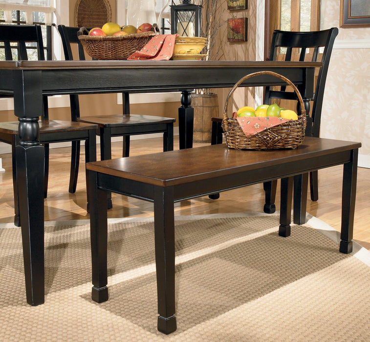 Owingsville Dining Bench - Premium Bench from Ashley Furniture - Just $92.51! Shop now at Furniture Wholesale Plus  We are the best furniture store in Nashville, Hendersonville, Goodlettsville, Madison, Antioch, Mount Juliet, Lebanon, Gallatin, Springfield, Murfreesboro, Franklin, Brentwood