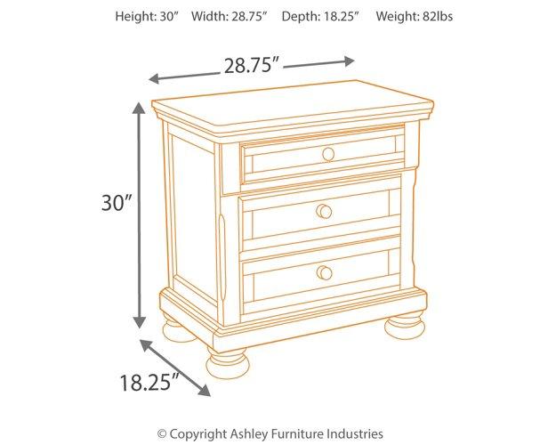 Porter Nightstand - Premium Nightstand from Ashley Furniture - Just $383.47! Shop now at Furniture Wholesale Plus  We are the best furniture store in Nashville, Hendersonville, Goodlettsville, Madison, Antioch, Mount Juliet, Lebanon, Gallatin, Springfield, Murfreesboro, Franklin, Brentwood