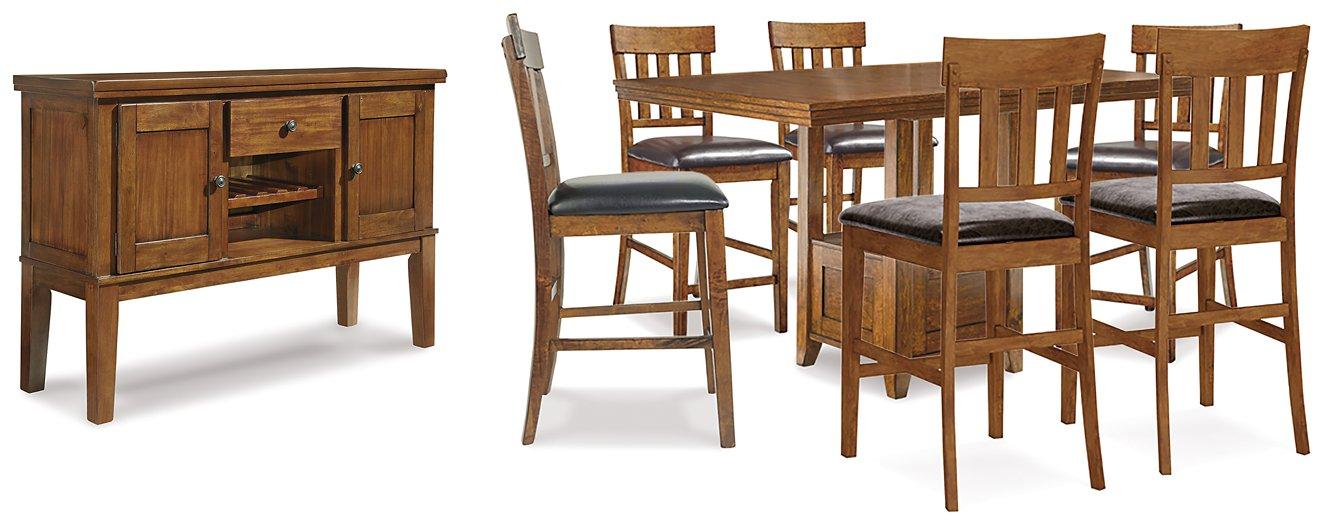 Ralene Counter Height Dining Set - Premium Barstool Set from Ashley Furniture - Just $790.37! Shop now at Furniture Wholesale Plus  We are the best furniture store in Nashville, Hendersonville, Goodlettsville, Madison, Antioch, Mount Juliet, Lebanon, Gallatin, Springfield, Murfreesboro, Franklin, Brentwood