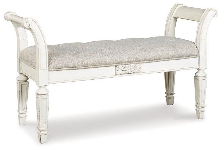 Realyn Accent Bench - Premium Bench from Ashley Furniture - Just $215.60! Shop now at Furniture Wholesale Plus  We are the best furniture store in Nashville, Hendersonville, Goodlettsville, Madison, Antioch, Mount Juliet, Lebanon, Gallatin, Springfield, Murfreesboro, Franklin, Brentwood