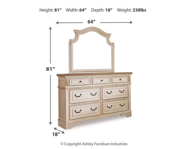 Realyn Dresser and Mirror - Premium Dresser & Mirror from Ashley Furniture - Just $828.57! Shop now at Furniture Wholesale Plus  We are the best furniture store in Nashville, Hendersonville, Goodlettsville, Madison, Antioch, Mount Juliet, Lebanon, Gallatin, Springfield, Murfreesboro, Franklin, Brentwood