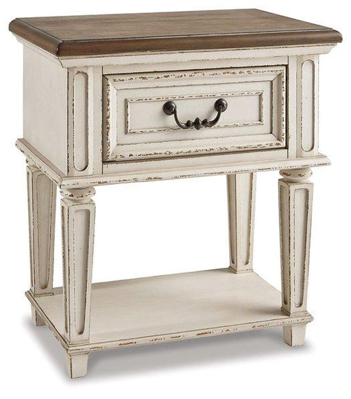 Realyn Nightstand - Premium Nightstand from Ashley Furniture - Just $227.26! Shop now at Furniture Wholesale Plus  We are the best furniture store in Nashville, Hendersonville, Goodlettsville, Madison, Antioch, Mount Juliet, Lebanon, Gallatin, Springfield, Murfreesboro, Franklin, Brentwood