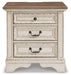 Realyn Nightstand - Premium Nightstand from Ashley Furniture - Just $227.26! Shop now at Furniture Wholesale Plus  We are the best furniture store in Nashville, Hendersonville, Goodlettsville, Madison, Antioch, Mount Juliet, Lebanon, Gallatin, Springfield, Murfreesboro, Franklin, Brentwood