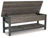 Rhyson Storage Bench - Premium Bench from Ashley Furniture - Just $130.86! Shop now at Furniture Wholesale Plus  We are the best furniture store in Nashville, Hendersonville, Goodlettsville, Madison, Antioch, Mount Juliet, Lebanon, Gallatin, Springfield, Murfreesboro, Franklin, Brentwood