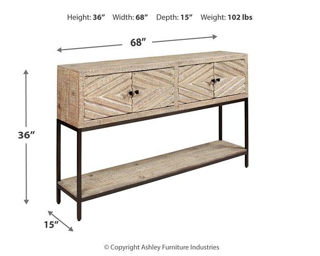 Roanley Sofa/Console Table - Premium Console Table from Ashley Furniture - Just $644.37! Shop now at Furniture Wholesale Plus  We are the best furniture store in Nashville, Hendersonville, Goodlettsville, Madison, Antioch, Mount Juliet, Lebanon, Gallatin, Springfield, Murfreesboro, Franklin, Brentwood