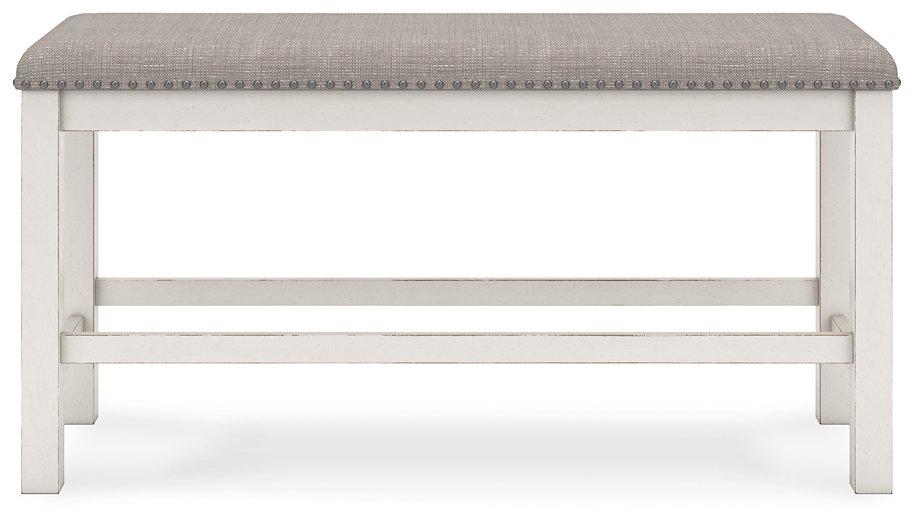 Robbinsdale 49" Counter Height Dining Bench - Premium Bench from Ashley Furniture - Just $164.91! Shop now at Furniture Wholesale Plus  We are the best furniture store in Nashville, Hendersonville, Goodlettsville, Madison, Antioch, Mount Juliet, Lebanon, Gallatin, Springfield, Murfreesboro, Franklin, Brentwood